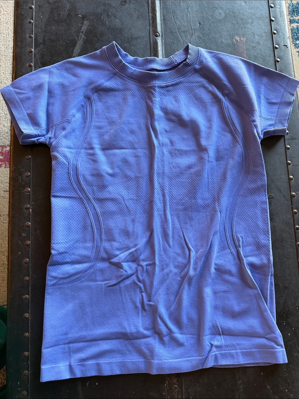 Women’s Purple Short Sleeve Athletic Top